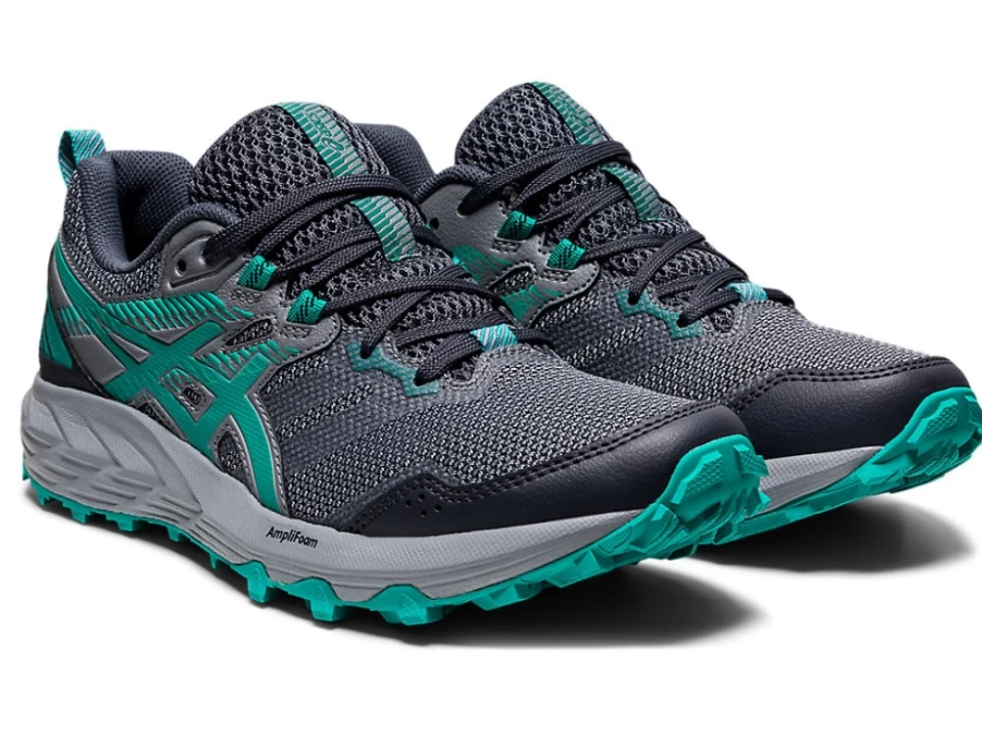 ASICS Women's GEL-SONOMA 6 Running Shoes in Carrier Grey/Baltic Jewel