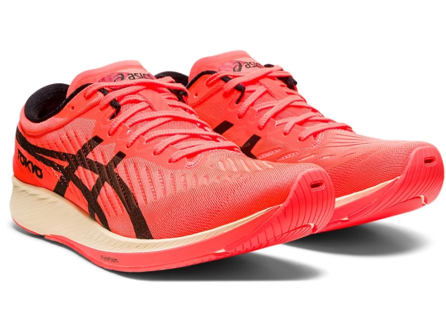 ASICS METARACER TOKYO Running Shoes for Women - Sunrise Red/Black