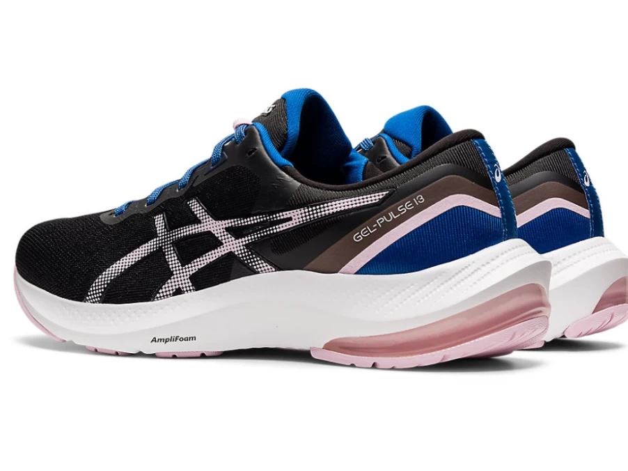 ASICS GEL-PULSE 13 Women's Running Shoes - Black/Barely Rose | Cushioned Support for Comfort & Performance