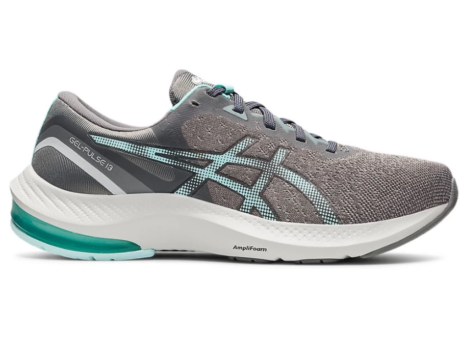 ASICS Women's GEL-PULSE 13 Running Shoes in Clay Grey/Clear Blue