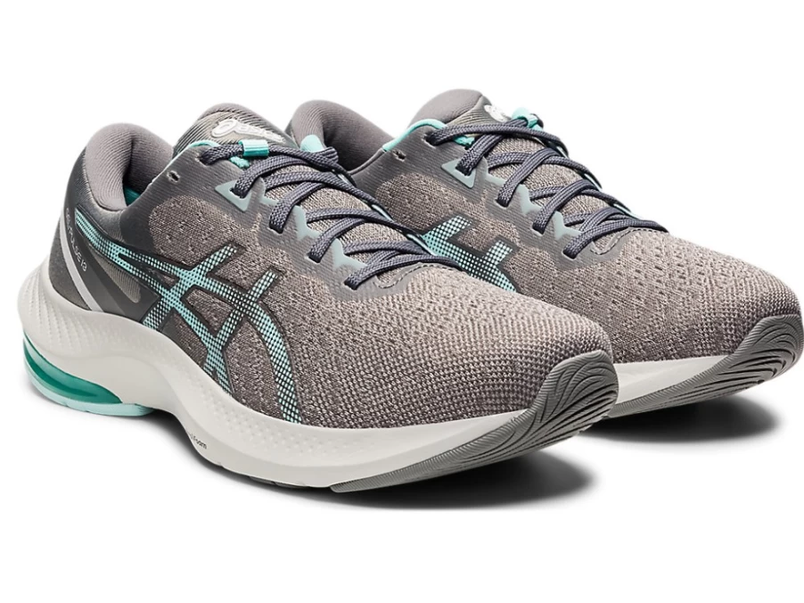 ASICS Women's GEL-PULSE 13 Running Shoes in Clay Grey/Clear Blue