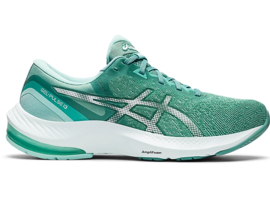 ASICS Women's GEL-PULSE 13 Running Shoes in Sage/White - Lightweight Cushioned Sneakers