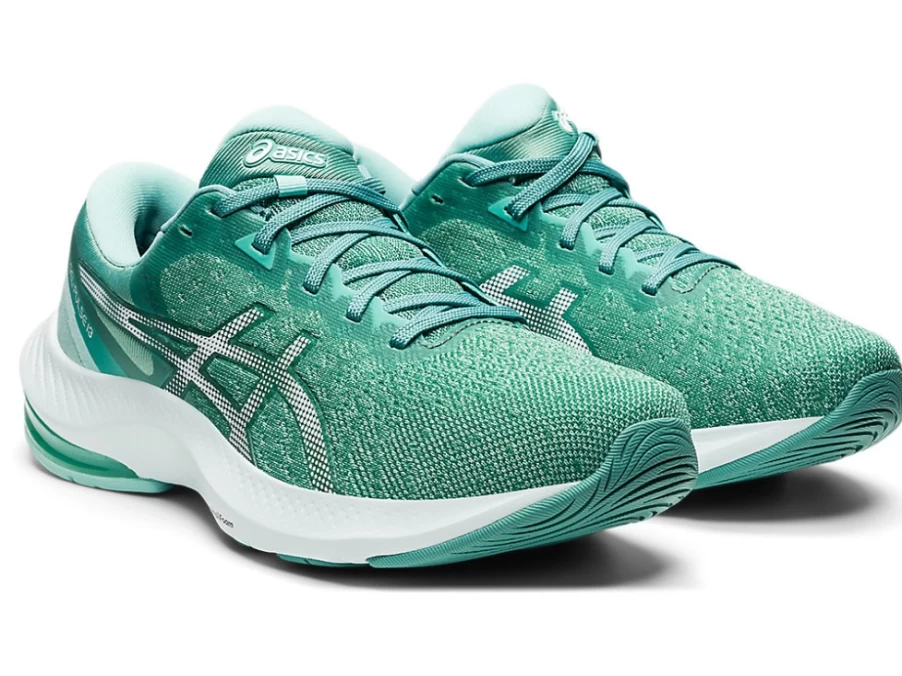 ASICS Women's GEL-PULSE 13 Running Shoes in Sage/White - Lightweight Cushioned Sneakers