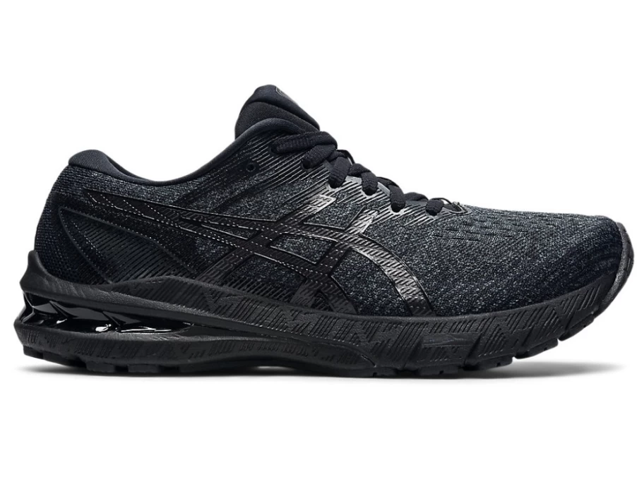 ASICS Women's GT-2000 10 WIDE Running Shoes - Black/Black