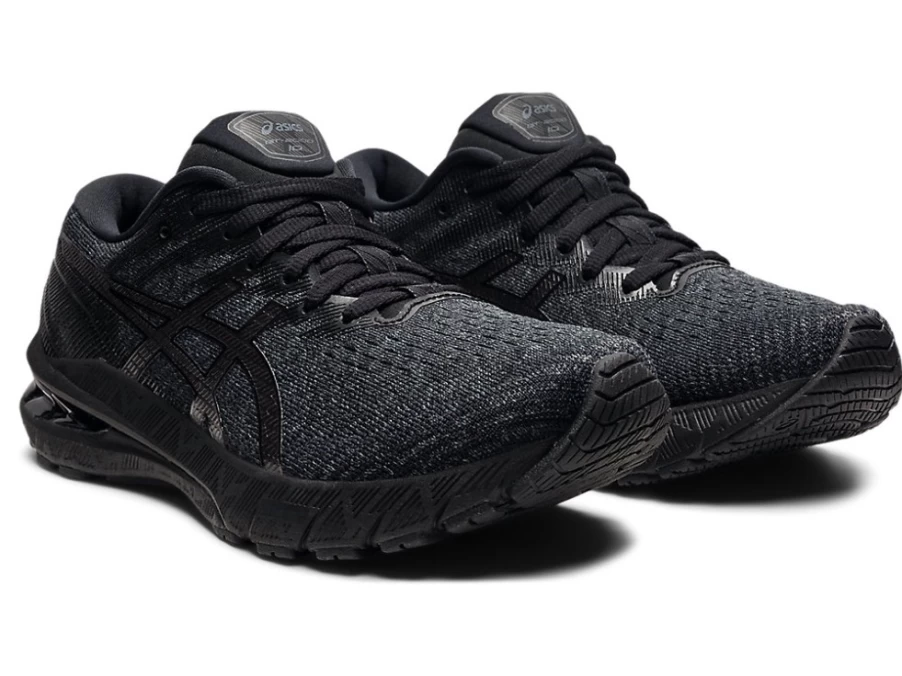ASICS Women's GT-2000 10 WIDE Running Shoes - Black/Black