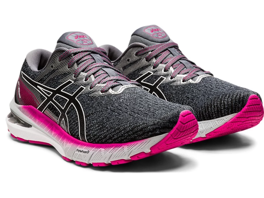 ASICS Women's GT-2000 10 WIDE Running Shoes in Sheet Rock/Pink Rave