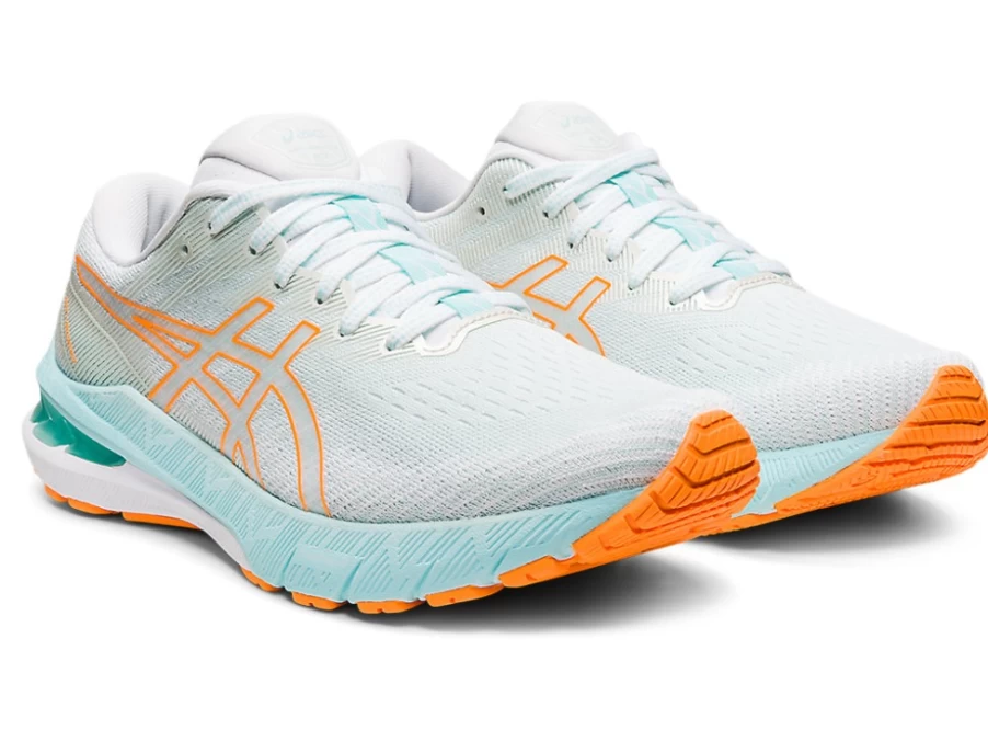 ASICS Women's GT-2000 10 Running Shoes in Soothing Sea/Orange Pop