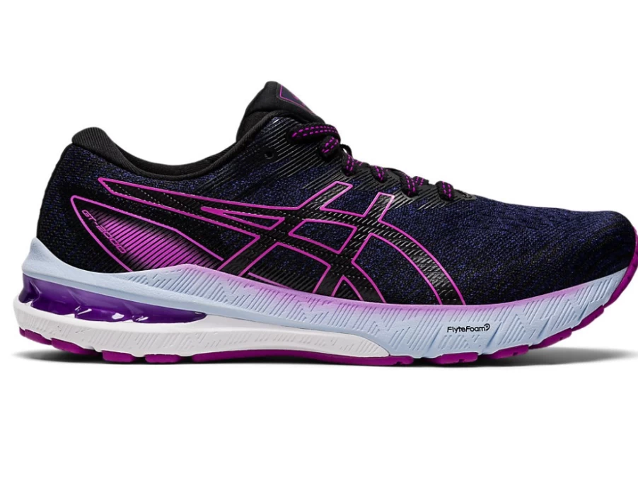 ASICS Women's GT-2000 10 Running Shoes in Dive Blue/Orchid - Lightweight Support for Women Runners