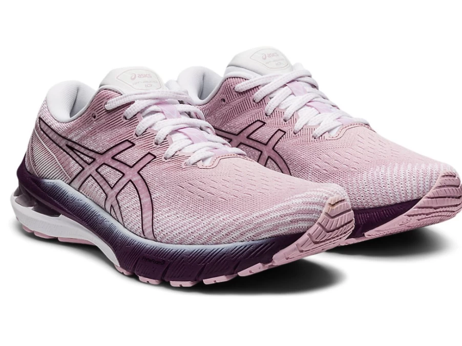 ASICS Women's GT-2000 10 Running Shoes - Barely Rose/Deep Plum