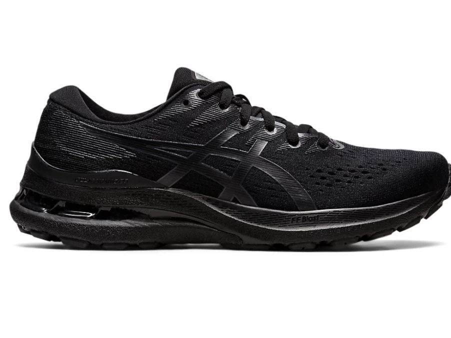 ASICS GEL-KAYANO 28 Women's Running Shoes - Black/Graphite Grey - Stability & Cushioning
