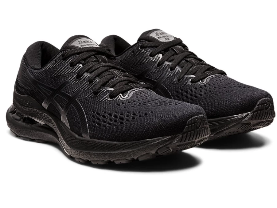ASICS GEL-KAYANO 28 Women's Running Shoes - Black/Graphite Grey - Stability & Cushioning