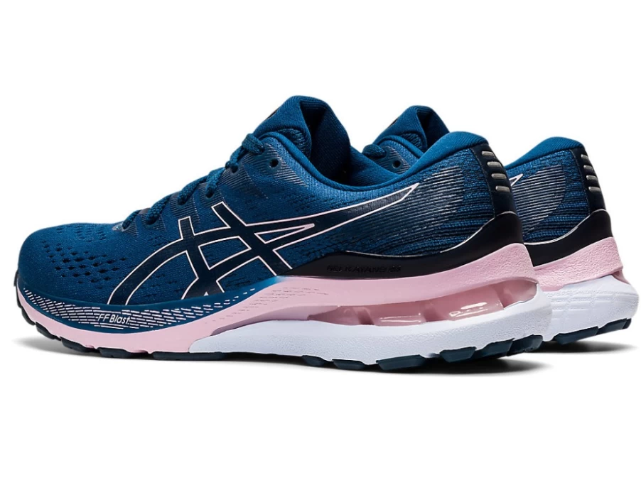 ASICS GEL-KAYANO 28 Women's Running Shoes - Mako Blue/Barely Rose