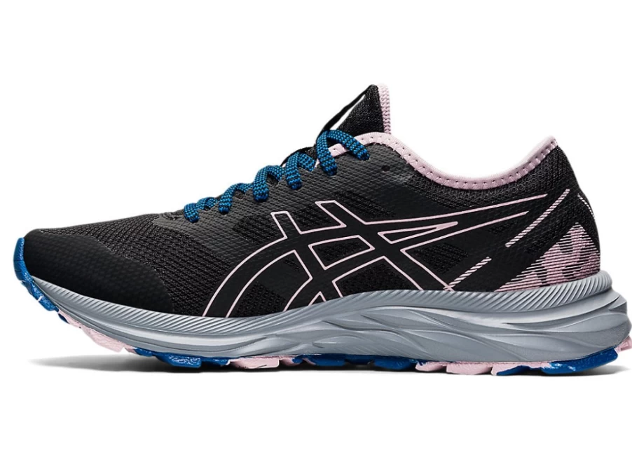ASICS Women's GEL-EXCITE TRAIL Running Shoes - Black/Barely Rose