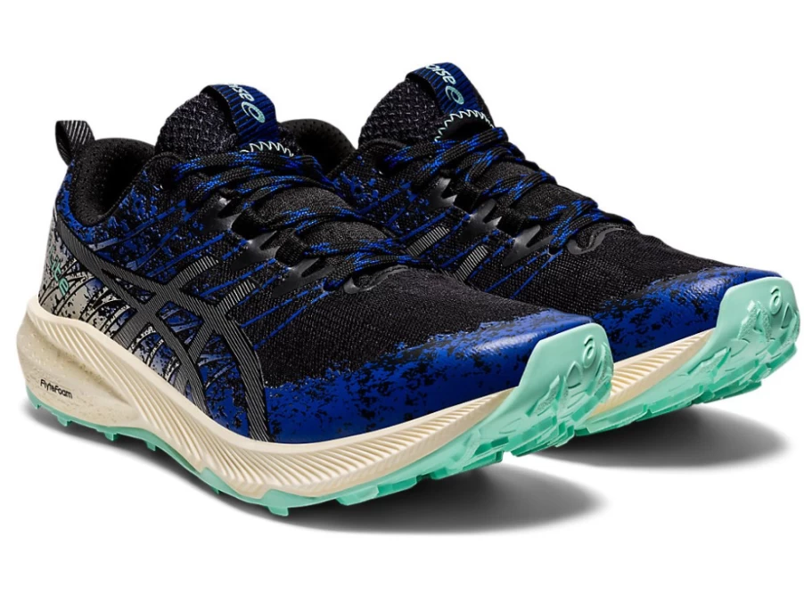 ASICS FUJI LITE 2 Women's Trail Running Shoes - Black/Pure Silver