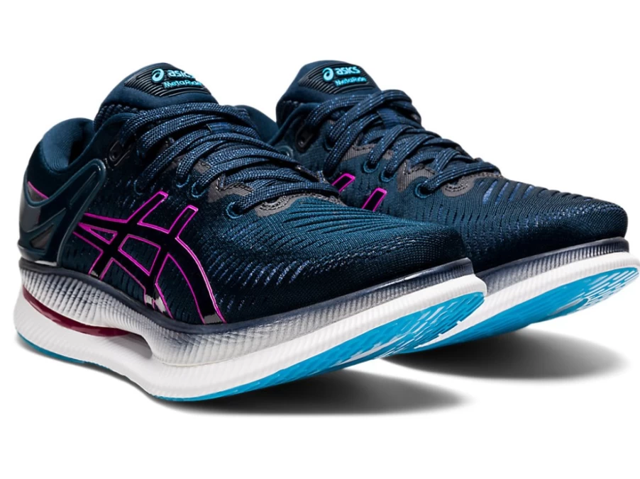 ASICS METARIDE Women's Running Shoes - French Blue/Digital Grape
