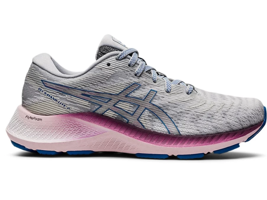ASICS GEL-KAYANO LITE 2 Women's Running Shoes - Piedmont Grey/Lake Drive