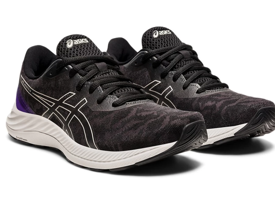 ASICS Women's GEL-EXCITE 8 Running Shoes - Black/Oyster Grey