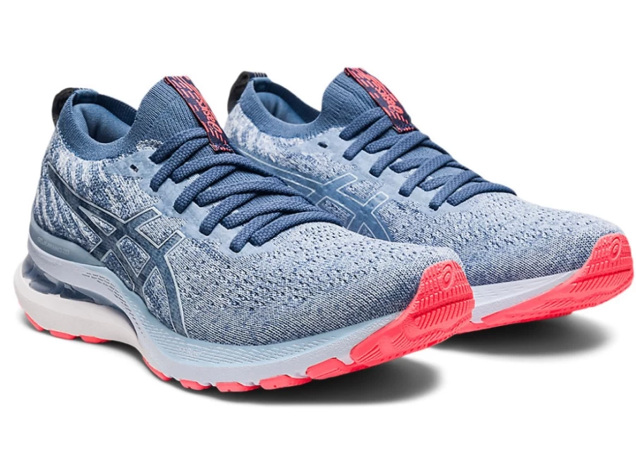 ASICS Women's GEL-KAYANO 28 MK Running Shoes in Mist/Soft Sky