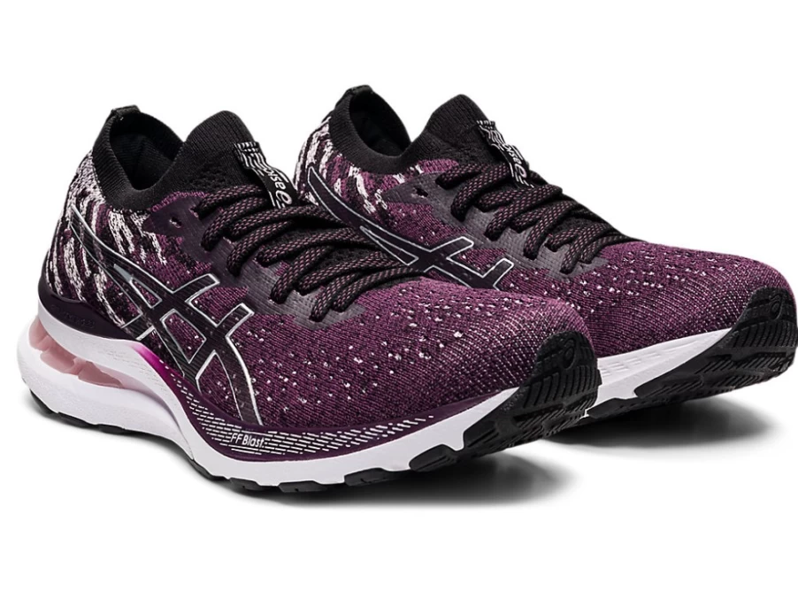 ASICS Women's GEL-KAYANO 28 Running Shoes - Deep Plum/Black