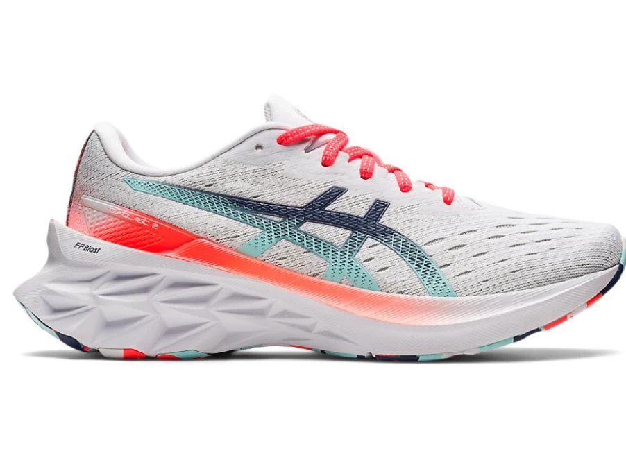 ASICS Women's NOVABLAST 2 Running Shoes - White/White