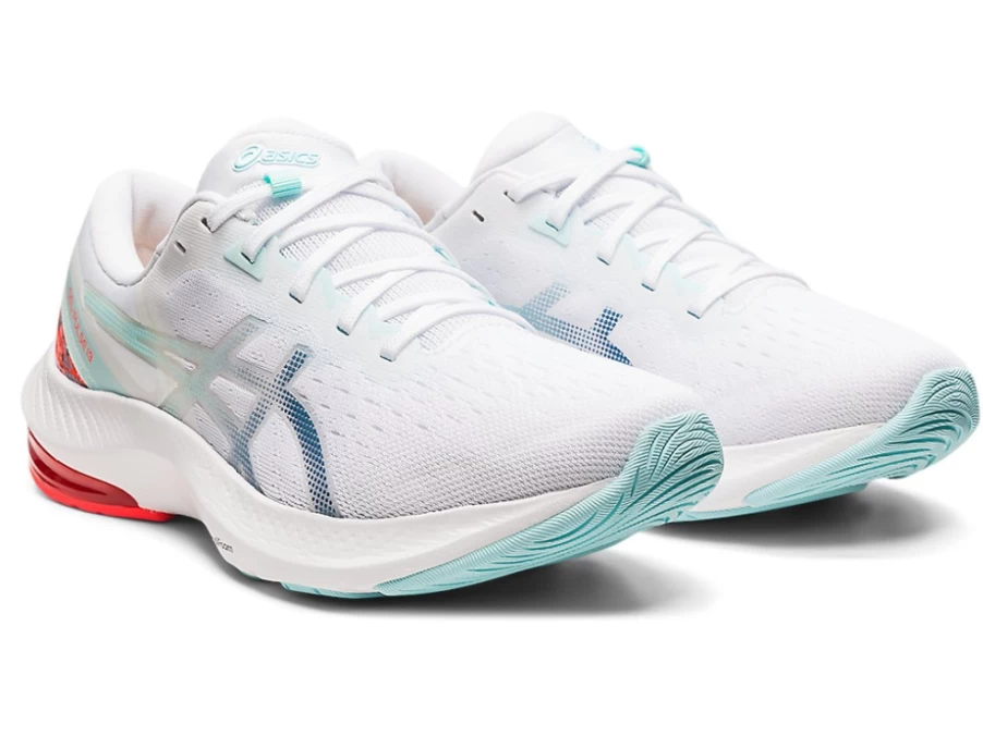ASICS Women's GEL-PULSE 13 Running Shoes in White/Grey Floss - Lightweight Comfort for Daily Training