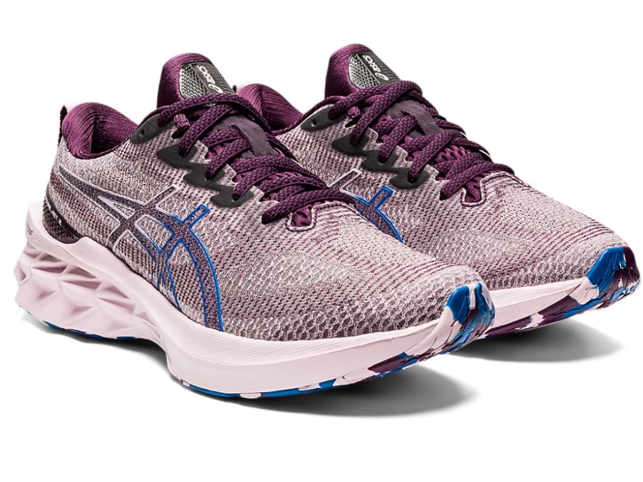 ASICS Women's NOVABLAST 2 LE Running Shoes - Deep Plum/Barely Rose