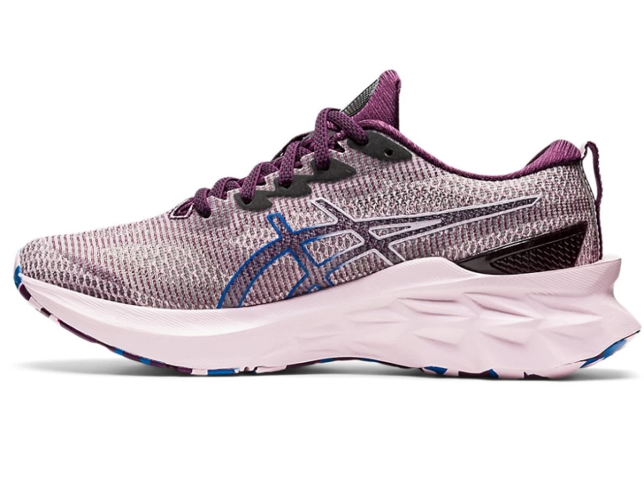 ASICS Women's NOVABLAST 2 LE Running Shoes - Deep Plum/Barely Rose