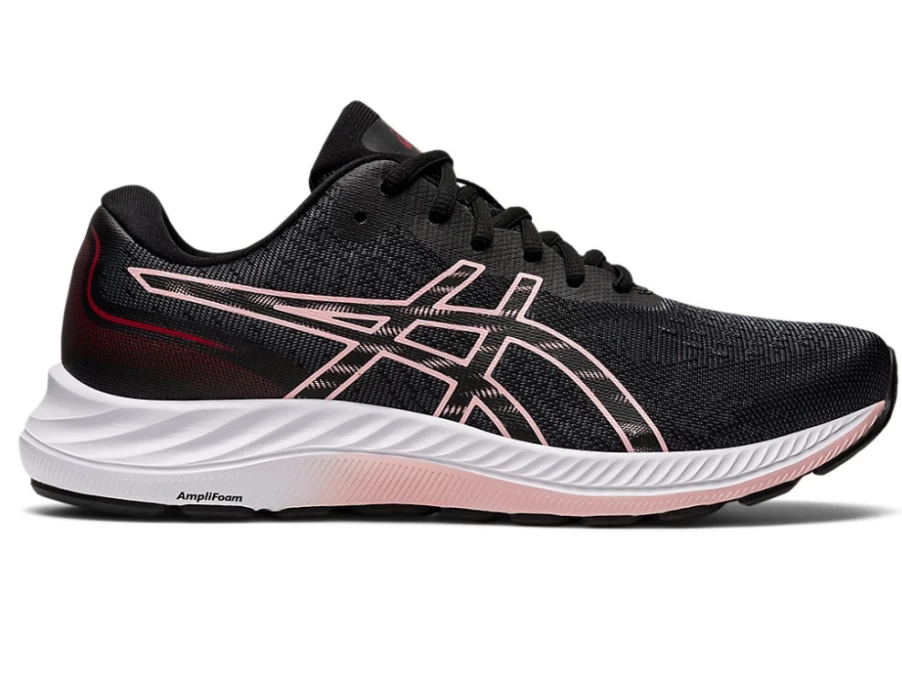 ASICS Women's GEL-EXCITE 9 Running Shoes - Black/Frosted Rose