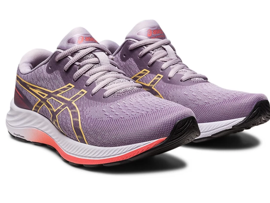 ASICS Women's GEL-EXCITE 9 WIDE Running Shoes - Violet Quartz/Light Orange