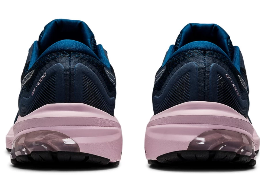 ASICS GT-1000 11 (D) Women's Running Shoes - Mako Blue/Barely Rose