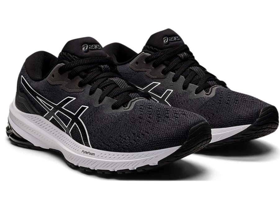 ASICS GT-1000 11 Women's Running Shoes - Black/White | Stability & Cushioning