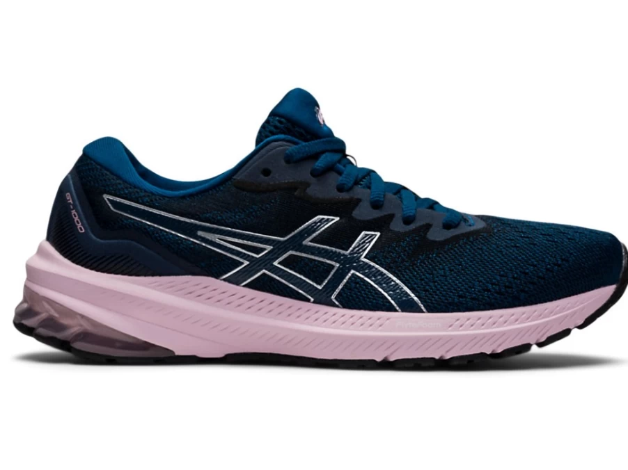 ASICS GT-1000 11 Women's Running Shoes - Mako Blue/Barely Rose