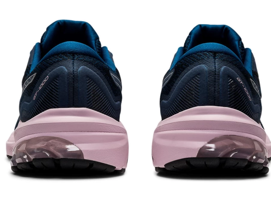 ASICS GT-1000 11 Women's Running Shoes - Mako Blue/Barely Rose