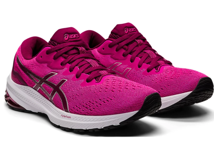 ASICS GT-1000 11 Women's Running Shoes - Dried Berry/Pink Glo