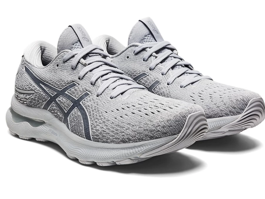 ASICS Women's GEL-NIMBUS 24 Running Shoes - Piedmont Grey/Piedmont Grey