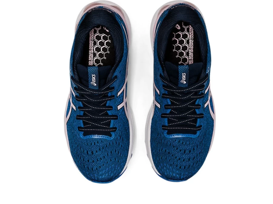 ASICS Women's GEL-NIMBUS 24 Running Shoes - French Blue/Barely Rose