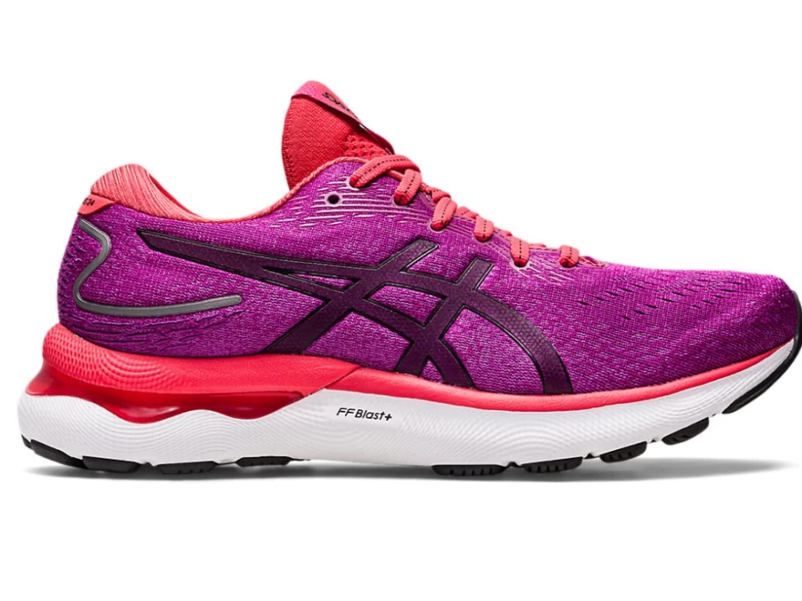 ASICS Women's GEL-NIMBUS 24 Running Shoes - Orchid/Black