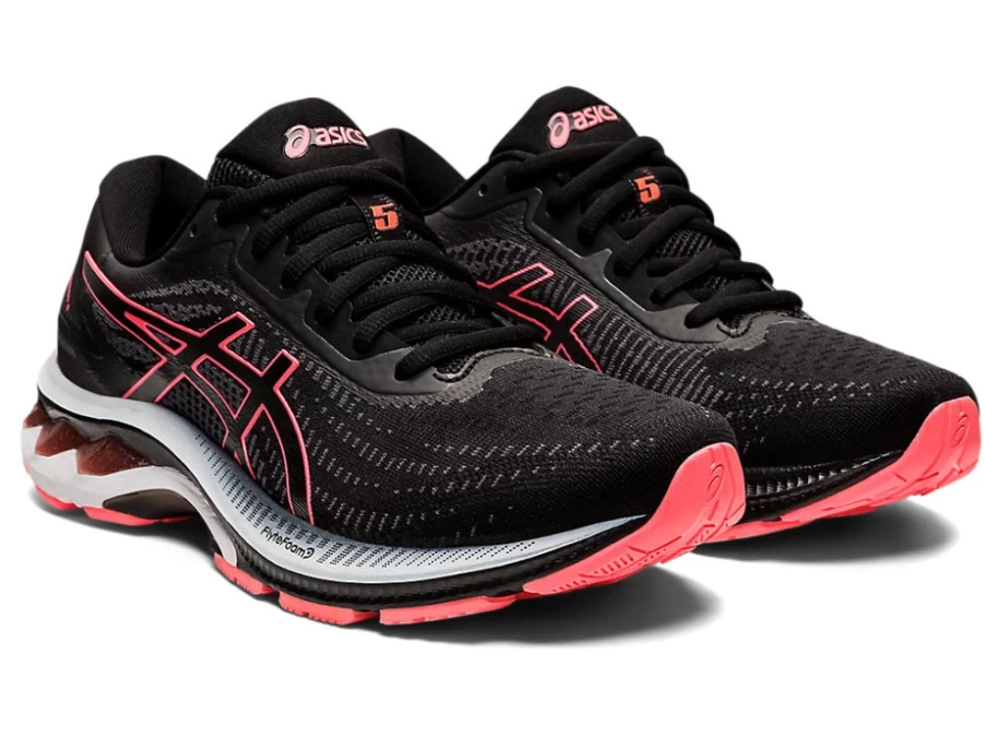 ASICS GEL-SUPERION 5 Women's Running Shoes - Black/Blazing Coral