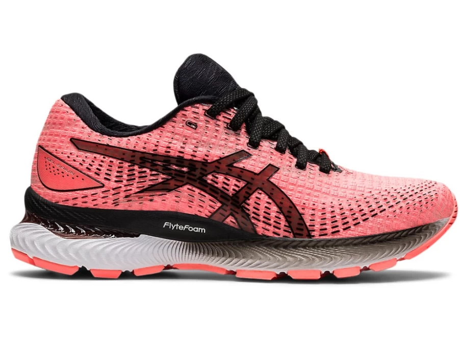 ASICS GEL-SAIUN Women's Running Shoes - Sun Coral/Black