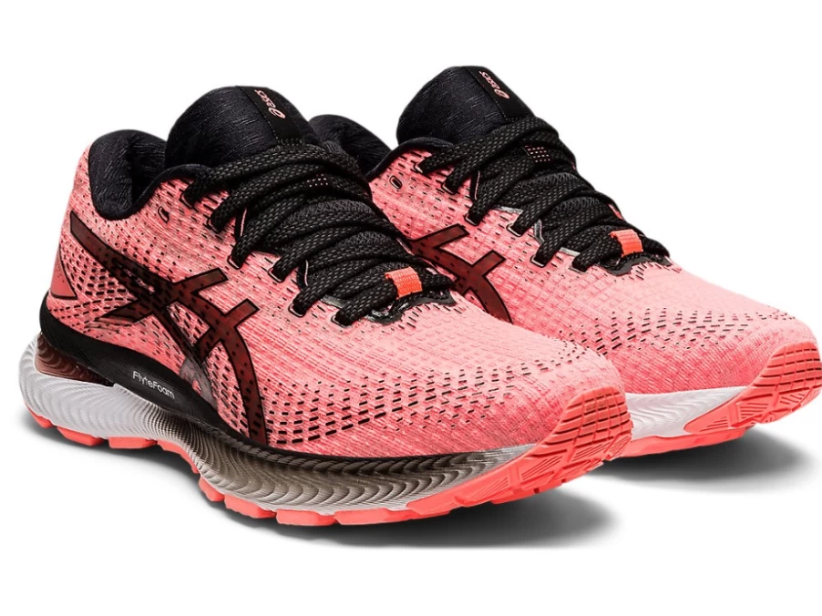 ASICS GEL-SAIUN Women's Running Shoes - Sun Coral/Black