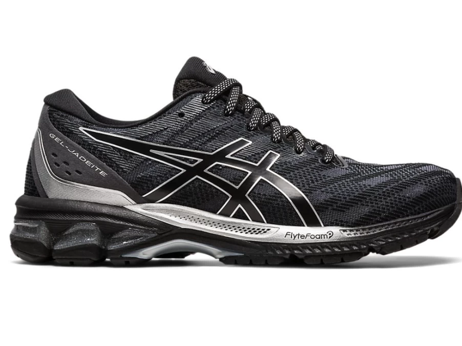 ASICS Women's GEL-JADEITE Running Shoes - Black/Pure Silver