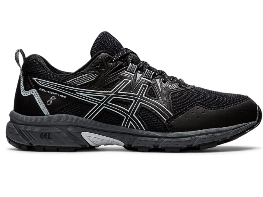 ASICS GEL-VENTURE 8 Men's Running Shoes - Black/Piedmont Grey