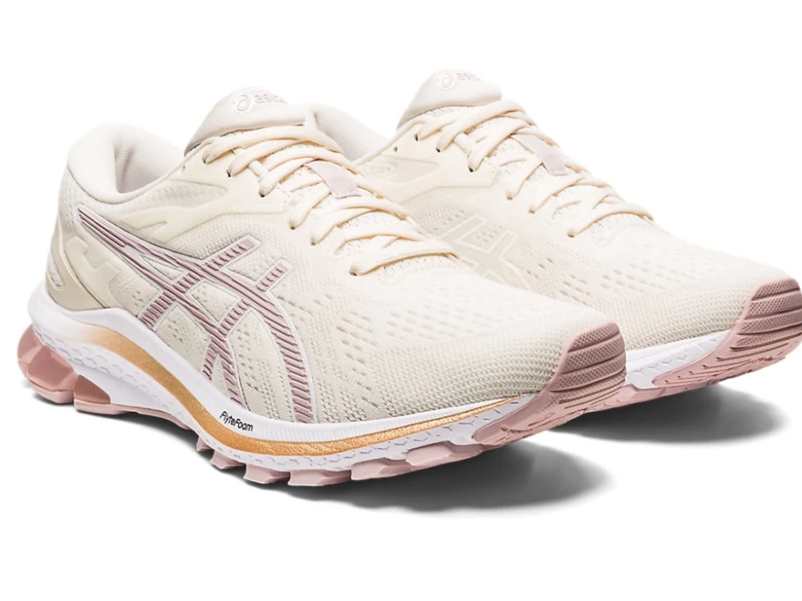 ASICS GT-1000 10 Women's Running Shoes in Cream/Watershed Rose