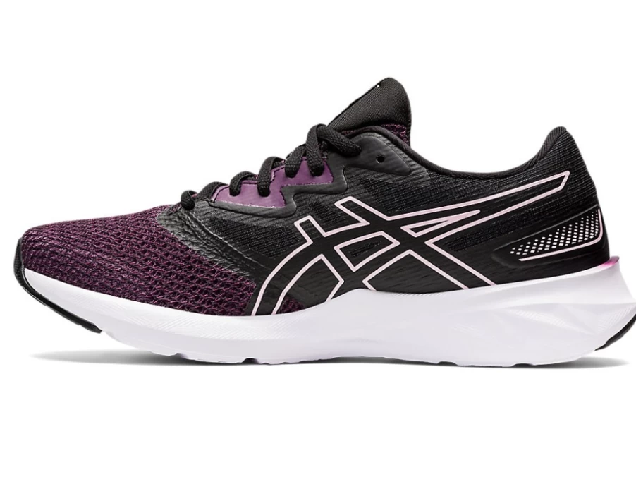 ASICS Women's FUZEBLAST Running Shoes in Deep Plum/Barely Rose