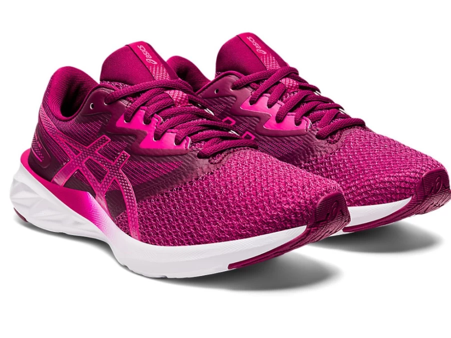 ASICS Women's FUZEBLAST Running Shoes in Fuchsia Red/Pink Glo