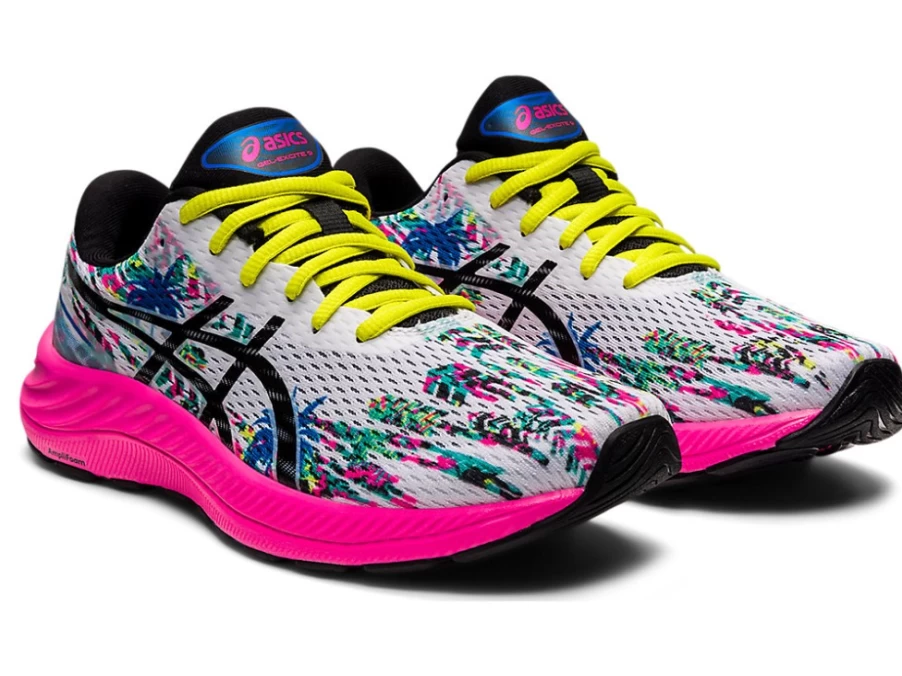 ASICS Women's GEL-EXCITE 9 Running Shoes - White/Black