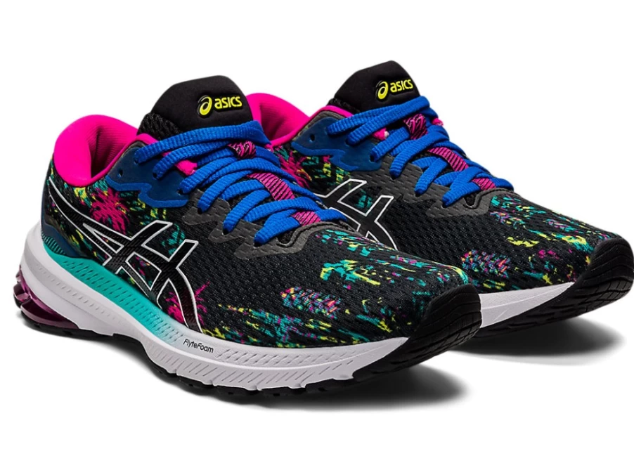 ASICS GT-1000 11 Women's Running Shoes - Black/Pink Glo | Stability & Support