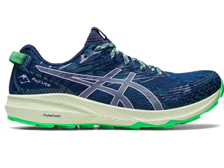 ASICS Fuji Lite 3 Women's Trail Running Shoes - Ink Teal/Digital Violet
