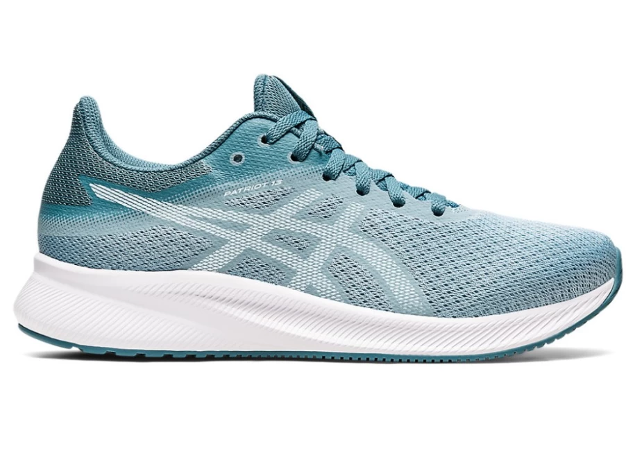 ASICS Women's PATRIOT 13 Running Shoes in Smoke Blue/Soothing Sea