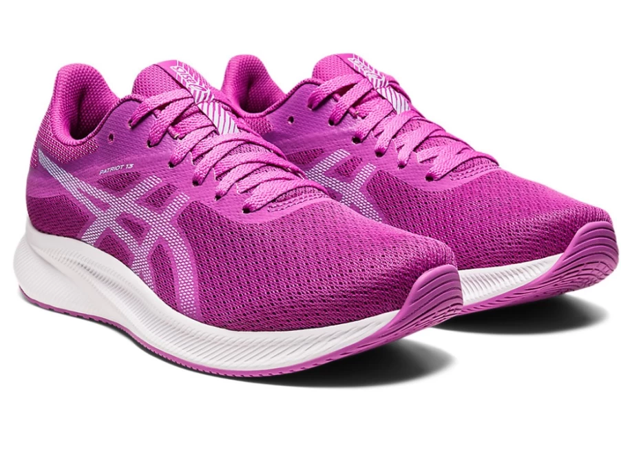 ASICS Women's PATRIOT 13 Running Shoes in Orchid/Soft Sky Colors